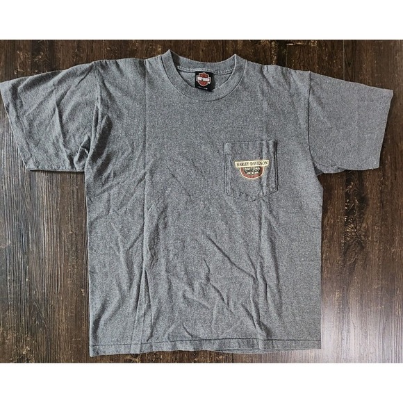 Harley-Davidson Other - Harley Davidson T Shirt Daytona Bike Week 2002‎ Pocket Mens L Vintage Willie